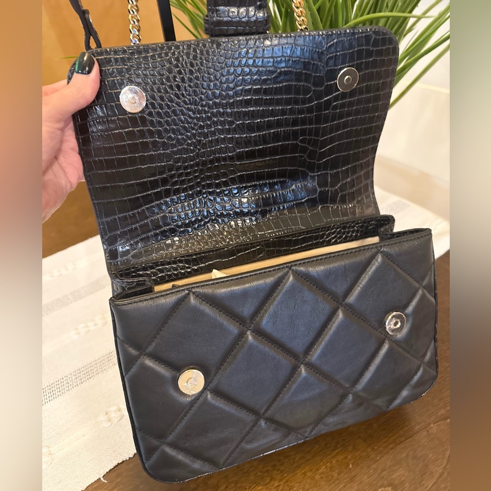 Brahmin Rosalie 2-way Quilted Leather Bag - Picture 6 of 9